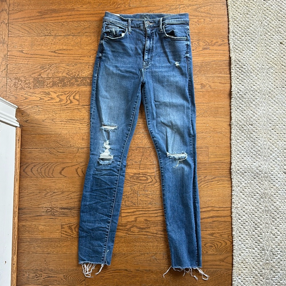 Mother The Swooner ankle fray Jean Sz 28